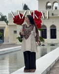 Nazakat - Mirror Work Farshi Set
