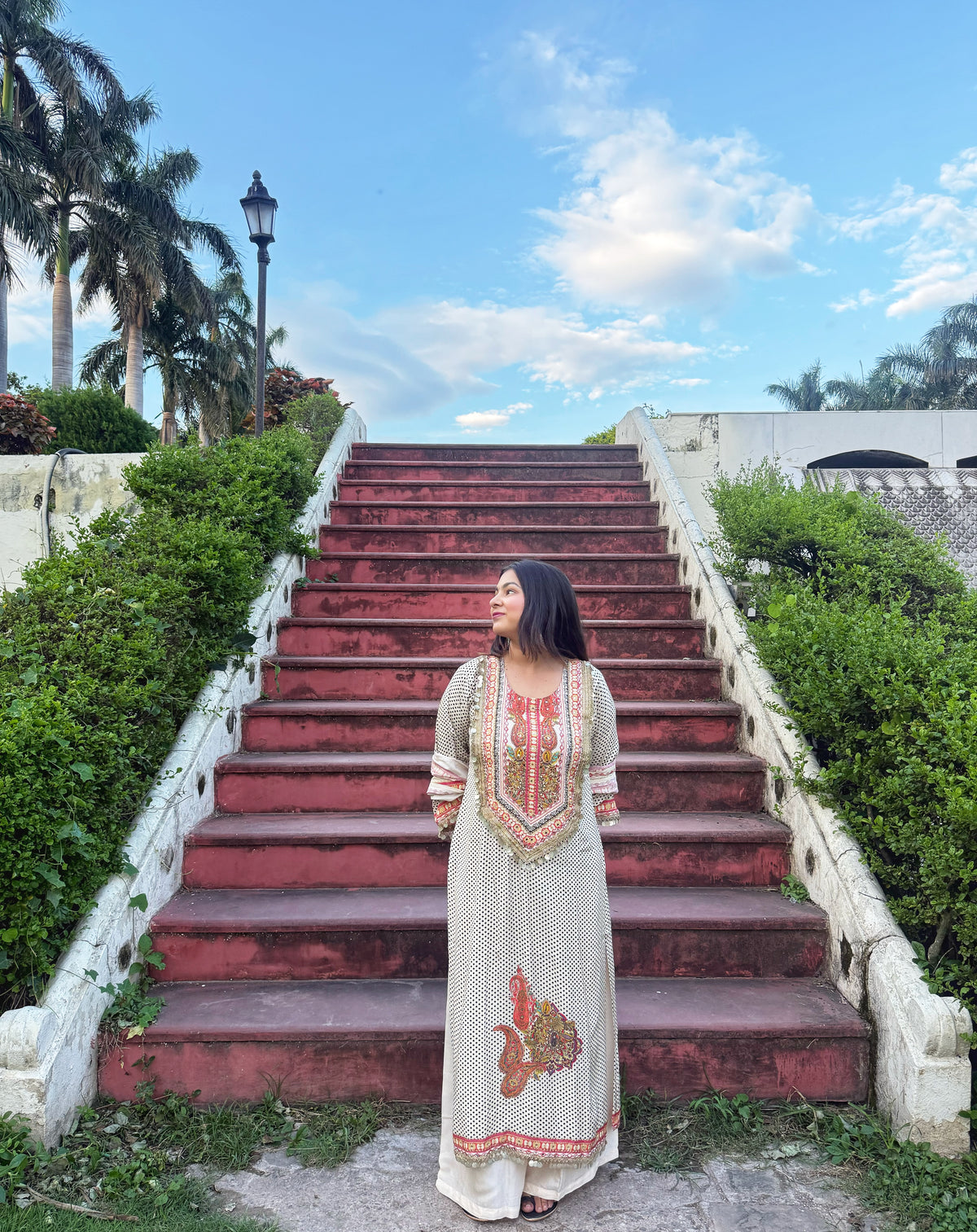 Khwaab - Polka Dot Kurta Set