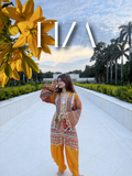 Fiza - Dhoti Set with Potli