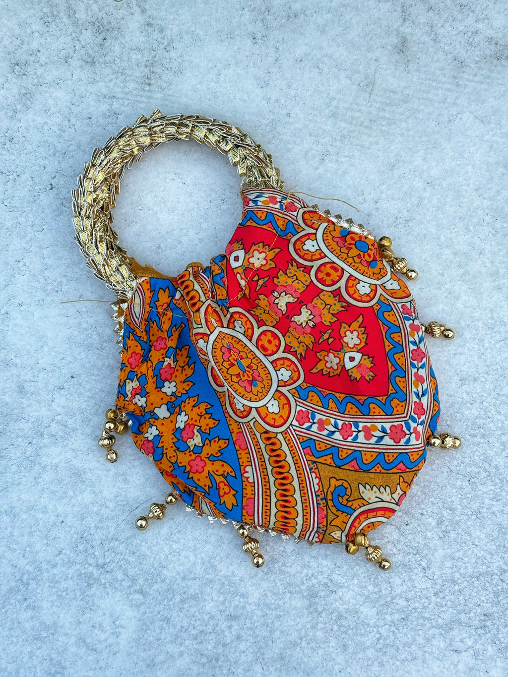 Fiza - Dhoti Set with Potli